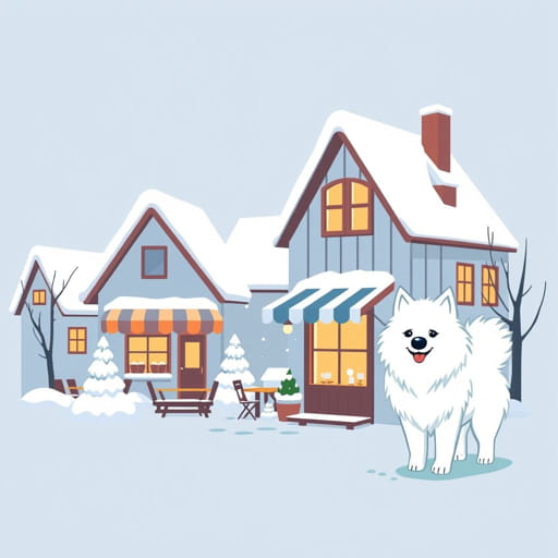 Winters Village Samoyed Cafe