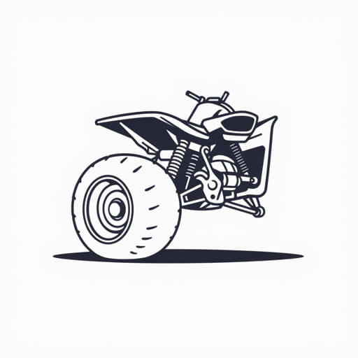 Yamaha Banshee Rear Axle