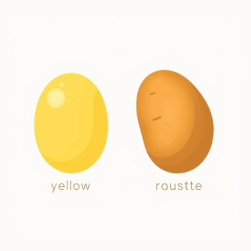 Yellow Potatoes Vs Russet