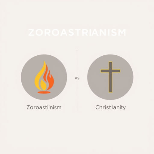 Zoroastrianism Vs Christianity Chart