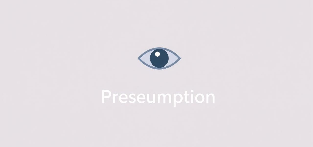 Base Verb of Presumption