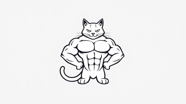 Battle Cats Beefcake Cat