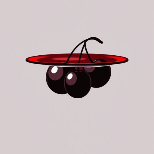 Black Cherries in Kirsch