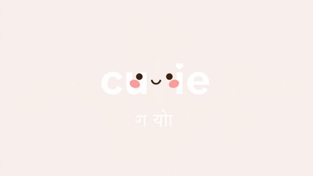 Cutie Meaning in Bengali