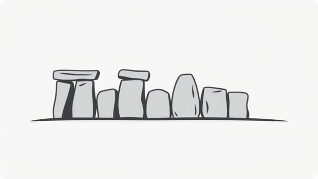 Define Megaliths Class 6