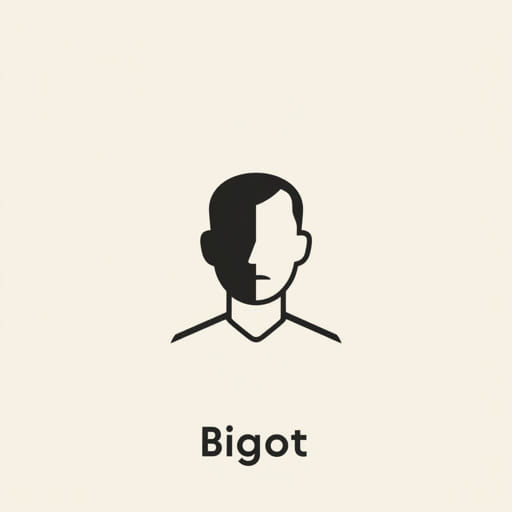 English Meaning of Bigot