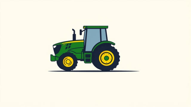 First John Deere Tractor