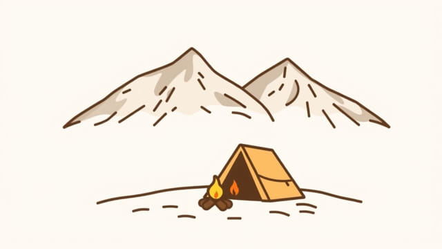 First Mt Gelmir Campsite