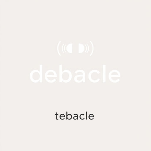 How to Pronounce Debacle