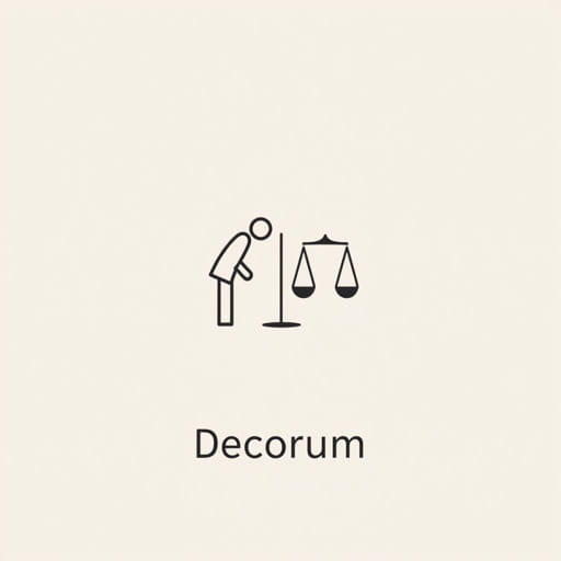 How to Pronounce Decorum