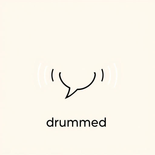 How to Pronounce Drummed