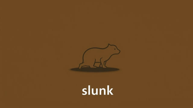 Kannada Meaning of Slunk