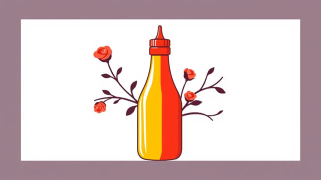 Ketchup and Mustard Rosebush