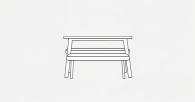 Kitchen Table with Bench