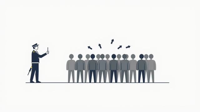 Lawful Order to Disperse