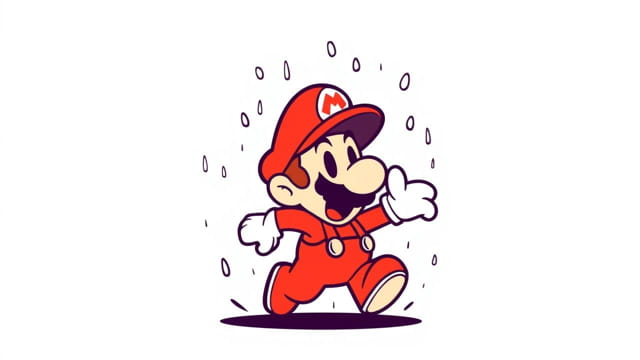 Mario Wonder Downpour Uproar
