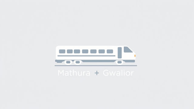 Mathura To Gwalior Train