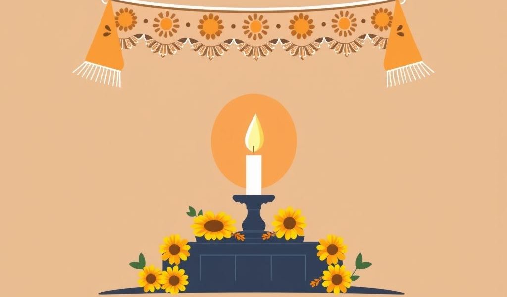 What is placed on an ofrenda