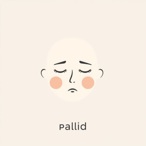 what is the meaning of pallid