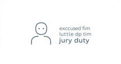 who is excused from jury duty